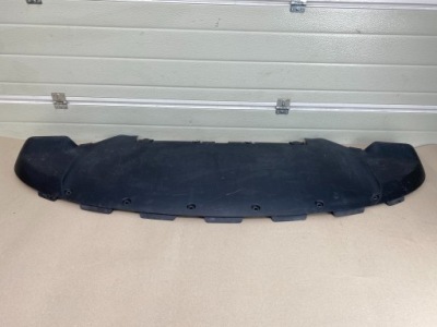 Спойлер спойлер накладка молдинг плита захист бампера перед tesla model y фото №1