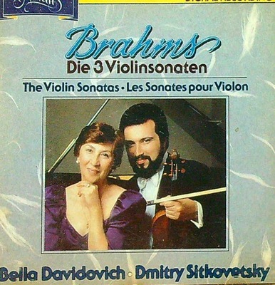 Johannes Brahms The Violin Sonatas Op. 78 100 108