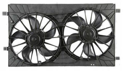 Вентилятор радіатора jeep compass patriot pk 2.0 2.0 crd 2.4 2006- фото №1