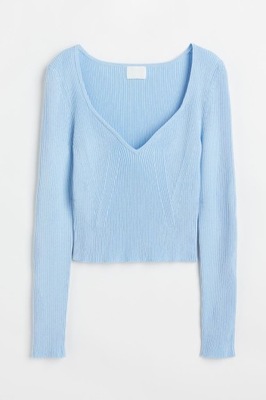 H&M 40/L sweter w prążki