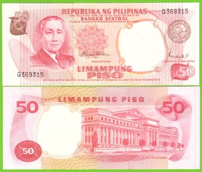 FILIPINY 50 PISO 1969 P-146b UNC