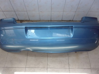 Бампер задній vw polo 9n lift 3d la5r фото №1