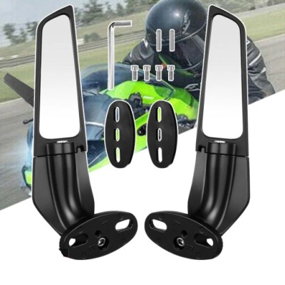 ДЗЕРКАЛА МОТОЦИКЛЕТНІ РЕГУЛЬОВАНІ 2 ШТ ДЛЯ YAMAHA YZF R6 R1 R25 R3 R125 R15 