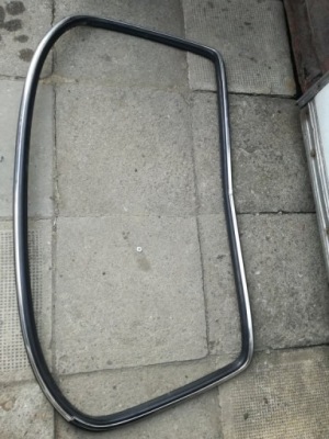 Хром стекло задняя mercedes 126 se sel 79-86 i seria фото №1