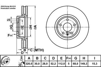 ATE ДИСКИ ТОРМОЗНЫЕ ТОРМОЗНЫЕ 2 ШТУКИ. ПЕРЕД AUDI A4 ALLROAD B8 A4 B8 A5 A6 C7 A7