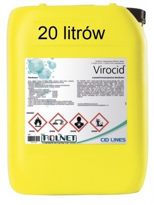 VIROCID 20 L, środek dezynfekujący, ASF