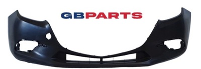 Бампер mazda 3 2017 2018 lift bez pdc фото №1