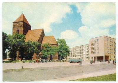 GOLENIÓW :: Stare Miasto - kościół - autobus