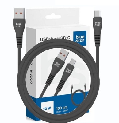FIRMOWY KABEL USB do USB TYP C TYPC 12W FAST CHARGER | 1 METR