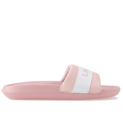 LACOSTE CROCO SLIDE 741CFA0011208 KLAPKI DAMSKIE