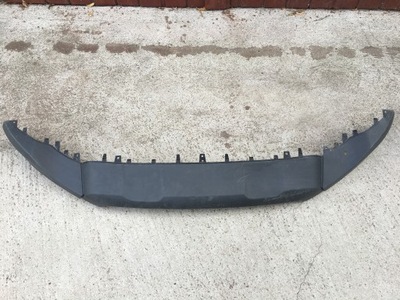 Накладка спойлер бампера перед ford ecosport фото №1