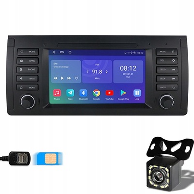 RADIO GPS BT BMW E53 E39 M5 X5 ANDROID 4/32GB SIM  