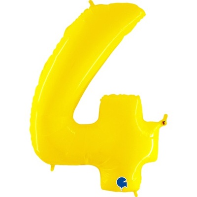 Yellow Fluo - Shiny 4 - 40"/102cm