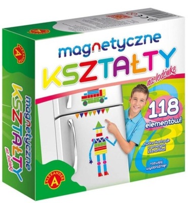 KSZTAŁTY MAGNETYCZNE NA LODÓWKĘ ALEX, ALEXANDER