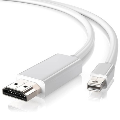 ADAPTER KABEL MINI DISPLAYPORT MINI DP do HDMI HD