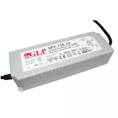 ZASILACZ GLP 150W 6A 24V IP67 GPV-150-24