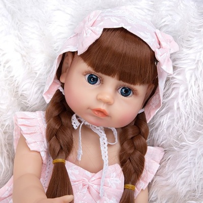 Lalka Reborn 55cm realistyczna lalka Reborn dziewc