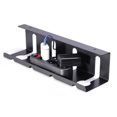 Organizer kabli przewodów biurko półka uchwyt 40cm