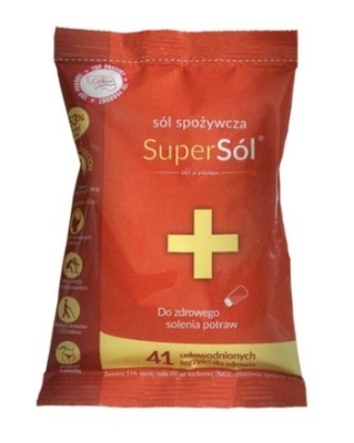 SuperSól do zdrowego solenia potraw, proszek, 100g