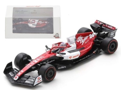 Zhou Guanyu Alfa Romeo C42 Bahrain GP 1/64 Spark