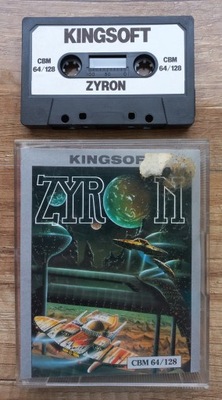 Zyron prezent Commodore 64 128 C gra kaseta