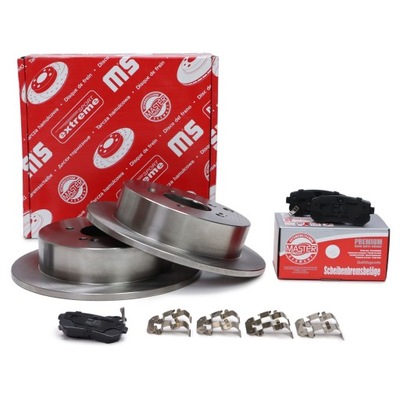 Гальмівні диски гальмівні колодки задня hyundai ix35 kia sportage ii master sport фото №1