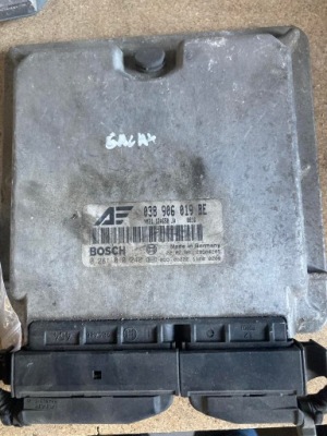 Блок управления двигателя ford galaxy 038906019be 0281010240 фото №1