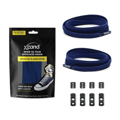 Xpand No-Tie Navy Blue