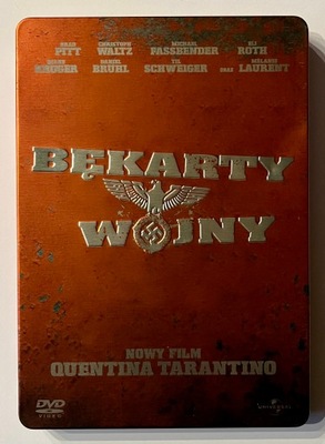 BĘKARTY WOJNY |2009| Quentin Tarantino |DVD| STEELBOOK