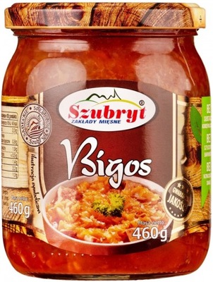 Bigos w słoiku Szubryt 460g