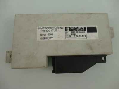 Mercedes s w140 3.2 блок керування сигналізація модуль фото №1