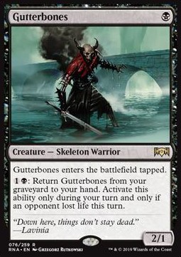 Karta Magic: The Gathering Gutterbones RNA Card WIZARDS OF THE COAST