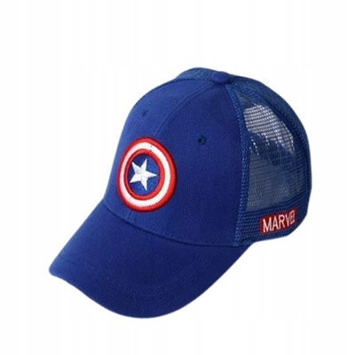 Marvel Dziecięca czapka daszkiem Captain America