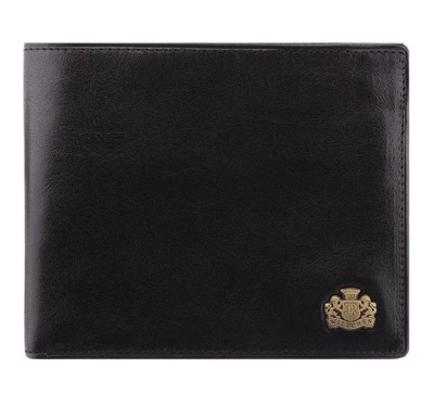 Czarny portfel męski WITTCHEN 11-1-040-1