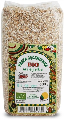 KASZA JĘCZMIENNA WIEJSKA BIO 500 g - BABALSCY