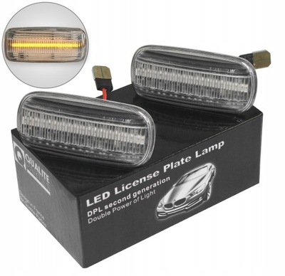 LUCES DIRECCIONALES LADO DIODO LUMINOSO LED AUDI A3 8P A4 B6 B7 A6 C6  