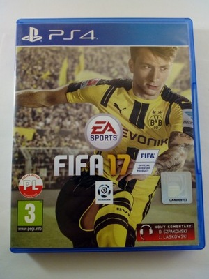 PS4 FIFA 17 piłka nożna