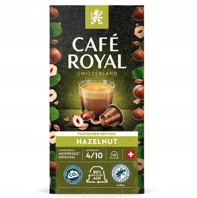 Kapsułki kawowe cafe royal orzechowe 10szt