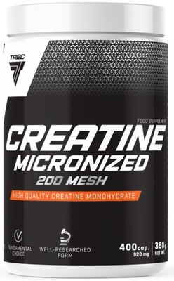 Trec Creatine Micronized 200 Mesh kreatyna 400kaps
