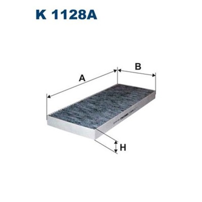 FILTR, VENTILACIÓN PRZESTRZENI PASAZERSKIEJ FILTRON K 1128A  