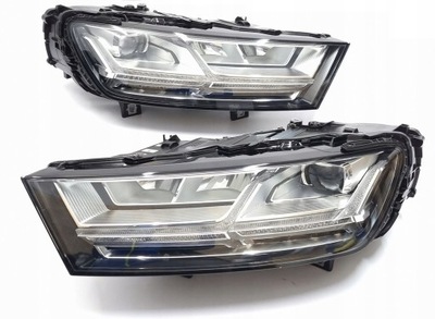 ФАРЫ ПОЛНЫЙ СВЕТОДИОД LED AUDI Q7 4M 4M0941033 4M0941034 фото