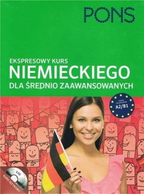 Ekspresowy kurs niemieckiego A2/B1. Niemiecki PŁYTY CD PONS U