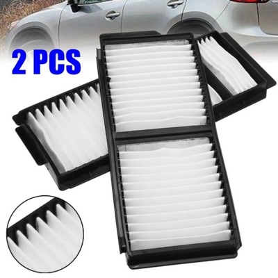 2PCS CAR PRIEKIS CABIN AIR FILTRAS AUTOMOBILES A 