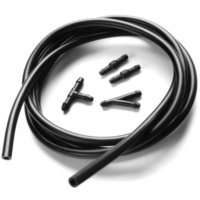 UNIVERSAL HOSE JUNCTION PIPE CABLE FOR FLUID WASHERS 2M + CONNECTORS SET  