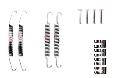 Quick brake 105-0610 набор дополнительных, тормозные колодки тормозные фото №1