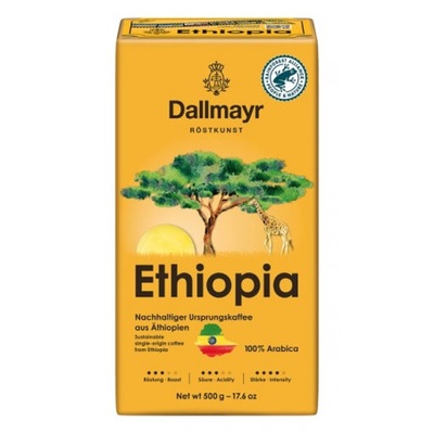 Dallmayr Ethiopia kawa mielona 500g