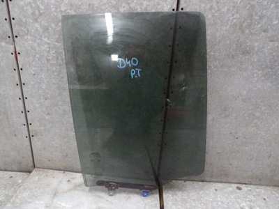 Nissan navara d40 стекло дверь правая задняя фото №1