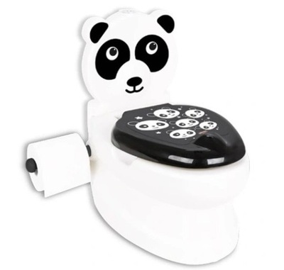 Nocnik Interaktywny Dla Dzieci Panda - Toaleta Sedes Edukacyjny Uczący