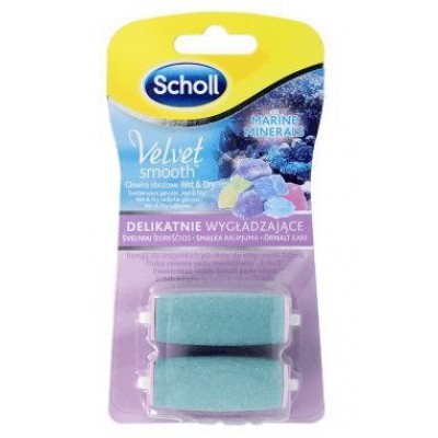 Scholl Velvet Głowice obrotowe Wet & Dry 2szt