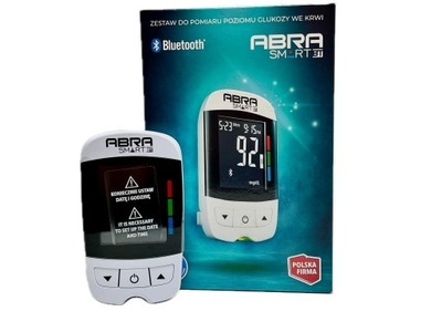 Glukometr Abra Smart BT z funkcją Bluetooth Nowy